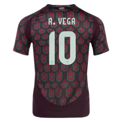A. Vega #10 Mexico Voetbalshirt Copa America 2024 Thuistenue Heren