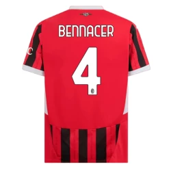 AC Milan Bennacer #4 Voetbalshirt 2024-25 Thuistenue Heren