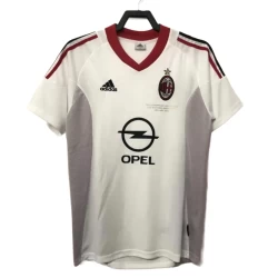 AC Milan Champions League Finale Retro Shirt 2002-03 Uit Heren