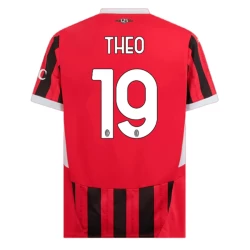 AC Milan Theo Hernández #19 Voetbalshirt 2024-25 Thuistenue Heren