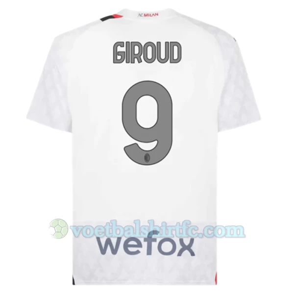 AC Milan Voetbalshirt 2023-24 Olivier Giroud #9 Uittenue Heren