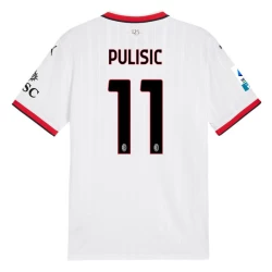 AC Milan Voetbalshirt 2024-25 Christian Pulisic #11 Uittenue Heren