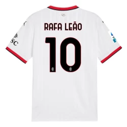 AC Milan Voetbalshirt 2024-25 Rafa Leao #10 Uittenue Heren