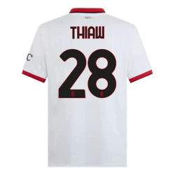 AC Milan Voetbalshirt 2024-25 Thiaw #28 Uittenue Heren