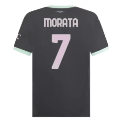 AC Milan Voetbalshirt Alvaro Morata #7 2024-25 Thirdtenue Heren