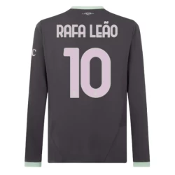 AC Milan Voetbalshirt Rafa Leao #10 2024-25 Thirdtenue Heren Lange Mouw