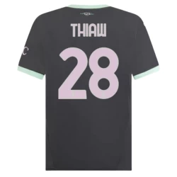 AC Milan Voetbalshirt Thiaw #28 2024-25 Thirdtenue Heren