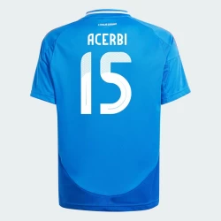 Acerbi #15 Italië Voetbalshirt EK 2024 Thuistenue Heren