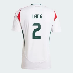Adam Lang #2 Hongarije Voetbalshirt EK 2024 Uittenue Heren