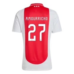 AFC Ajax Amsterdam Amourricho #27 Voetbalshirt 2024-25 Thuistenue Heren