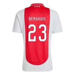 AFC Ajax Amsterdam Berghuis #23 Voetbalshirt 2024-25 Thuistenue Heren