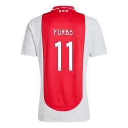 AFC Ajax Amsterdam Forbs #11 Voetbalshirt 2024-25 Thuistenue Heren