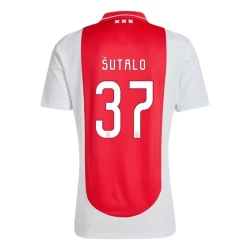 AFC Ajax Amsterdam Sutalo #37 Voetbalshirt 2024-25 Thuistenue Heren