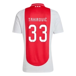 AFC Ajax Amsterdam Tahirovic #33 Voetbalshirt 2024-25 Thuistenue Heren