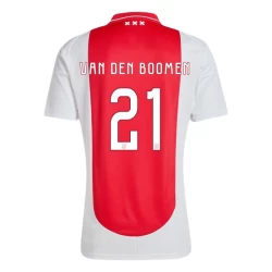 AFC Ajax Amsterdam Van Den Boomen #21 Voetbalshirt 2024-25 Thuistenue Heren