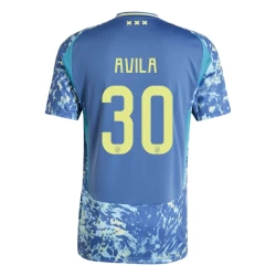 AFC Ajax Amsterdam Voetbalshirt 2024-25 Avila #30 Uittenue Heren