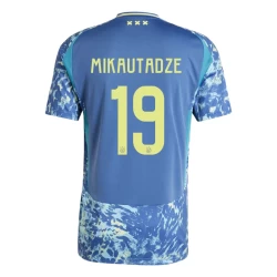 AFC Ajax Amsterdam Voetbalshirt 2024-25 Georges Mikautadze #19 Uittenue Heren