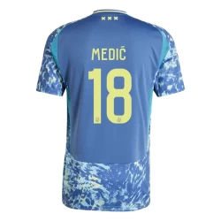 AFC Ajax Amsterdam Voetbalshirt 2024-25 Medic #18 Uittenue Heren