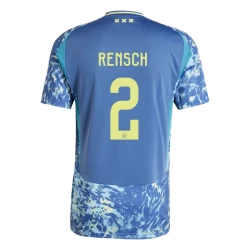 AFC Ajax Amsterdam Voetbalshirt 2024-25 Rensch #2 Uittenue Heren