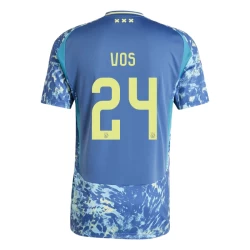 AFC Ajax Amsterdam Voetbalshirt 2024-25 Vos #24 Uittenue Heren