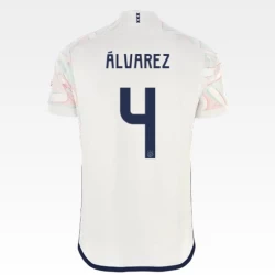 AFC Ajax Voetbalshirt 2023-24 Alvarez #4 Uittenue Heren