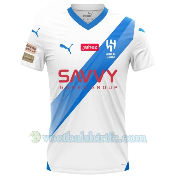 Al Hilal SFC Voetbalshirt 2023-24 Uittenue Heren