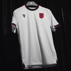 Albanië Voetbalshirt 2024-25 Uittenue Heren