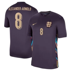 Alexander-arnold #8 Engeland Voetbalshirt EK 2024 Uittenue Heren