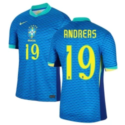 Andreas #19 Brazilië Voetbalshirt Copa America 2024 Uittenue Heren