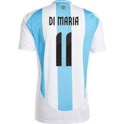 Ángel Di María #11 Argentinië Voetbalshirt Copa America 2024 Thuistenue Heren