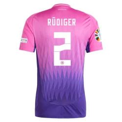 Antonio Rudiger #2 Duitsland Voetbalshirt EK 2024 Uittenue Heren