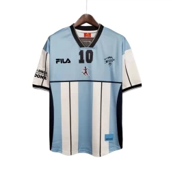 Argentinië Diego Maradona #10 Retro Shirt 2001 Thuis Heren