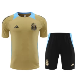 Argentinië Trainings T-Shirt Set 2024-25 Gold