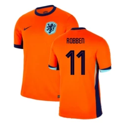 Arjen Robben #11 Nederlands Voetbalshirt EK 2024 Thuistenue Heren