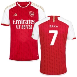 Arsenal FC Bukayo Saka #7 Voetbalshirt 2023-24 UCL Thuistenue Heren