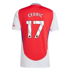 Arsenal FC Cedric #17 Voetbalshirt 2024-25 Thuistenue Heren