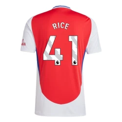 Arsenal FC Declan Rice #41 Voetbalshirt 2024-25 Thuistenue Heren