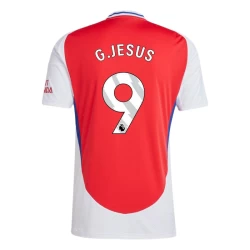 Arsenal FC G. Jesus #9 Voetbalshirt 2024-25 Thuistenue Heren