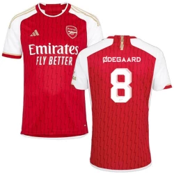 Arsenal FC Martin Ødegaard #8 Voetbalshirt 2023-24 UCL Thuistenue Heren