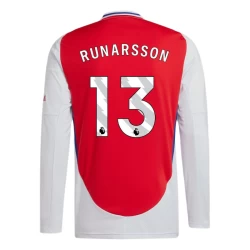 Arsenal FC Runarsson #13 Voetbalshirt 2024-25 Thuistenue Heren Lange Mouw