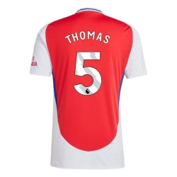 Arsenal FC Thomas #5 Voetbalshirt 2024-25 Thuistenue Heren