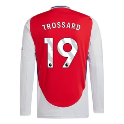 Arsenal FC Trossard #19 Voetbalshirt 2024-25 Thuistenue Heren Lange Mouw