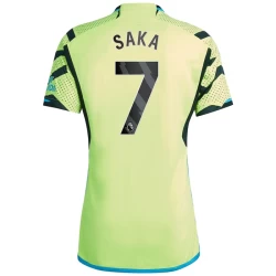 Arsenal FC Voetbalshirt 2023-24 Bukayo Saka #7 Uittenue Heren