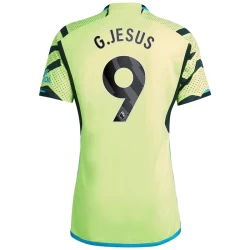 Arsenal FC Voetbalshirt 2023-24 Gabriel Jesus #9 Uittenue Heren