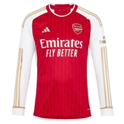 Arsenal FC Voetbalshirt 2023-24 Thuistenue Heren Lange Mouw