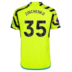 Arsenal FC Voetbalshirt 2023-24 Zinchenko #35 Uittenue Heren