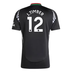 Arsenal FC Voetbalshirt 2024-25 J.Timber #12 Uittenue Heren