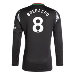 Arsenal FC Voetbalshirt 2024-25 Odegaard #8 Uittenue Heren Lange Mouw