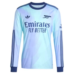 Arsenal FC Voetbalshirt 2024-25 Thirdtenue Heren Lange Mouw