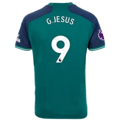 Arsenal FC Voetbalshirt Gabriel Jesus #9 2023-24 Thirdtenue Heren